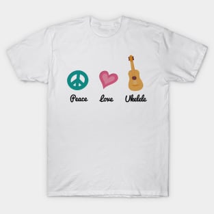 Ukulele Uke Music Gift T-Shirt